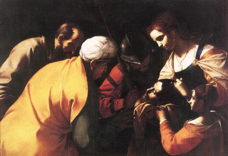 PRETI, Mattia Salome with the Head of St John the Baptist af France oil painting art
